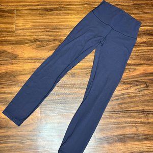 lululemon Align™ High-Rise Pant 25" True Navy Size 4 *Fair Condition